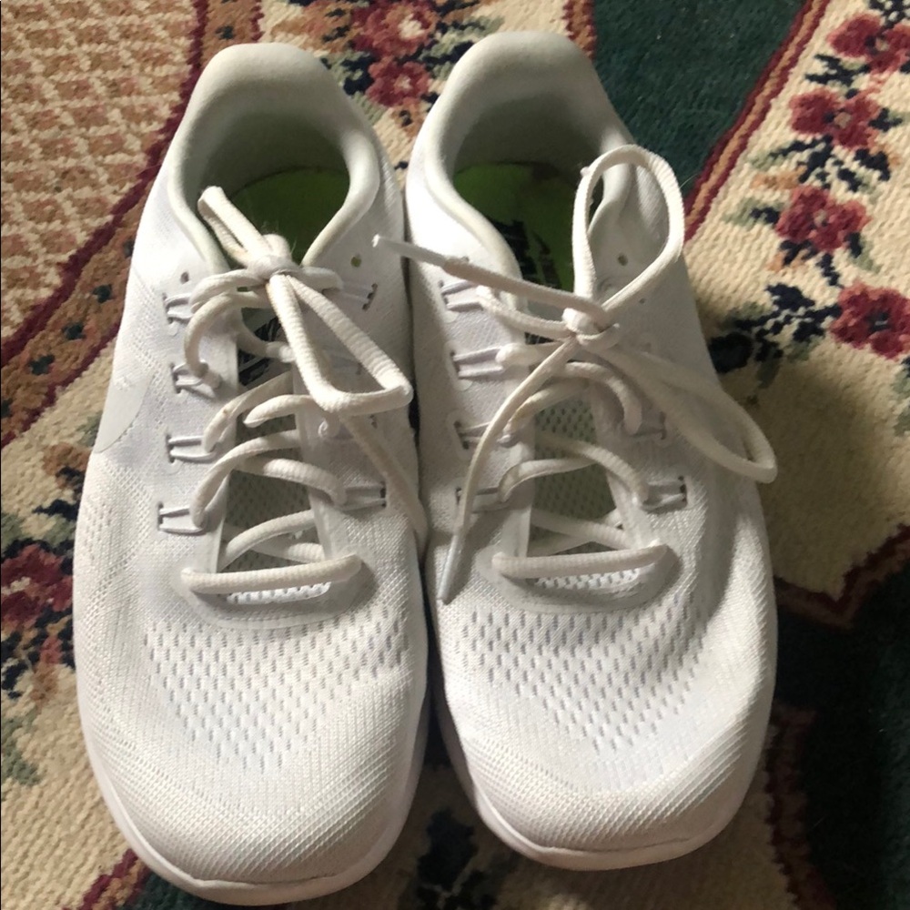 White Athletic Sneakers